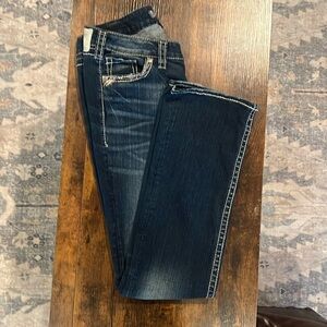 Silver AIKO MID slim BOOT W31/L33